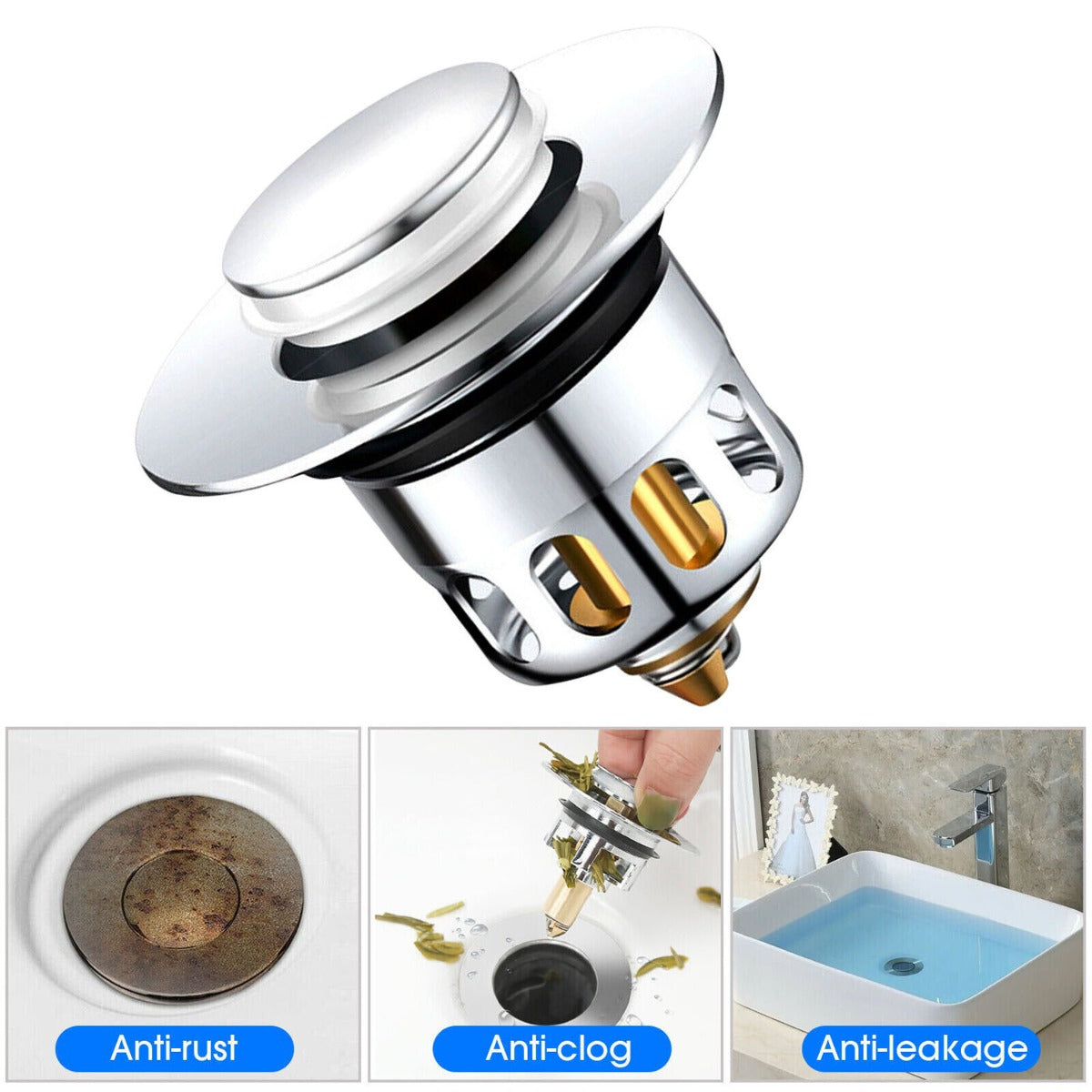 Bathroom Sink Plug Stopper