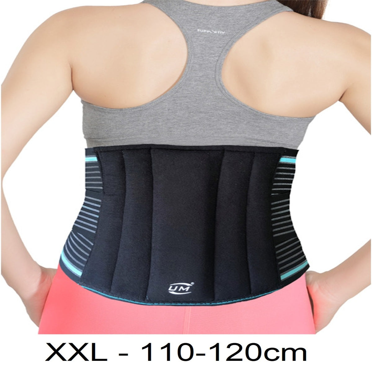 Back Support Belt With Adjustable Straps-XXL