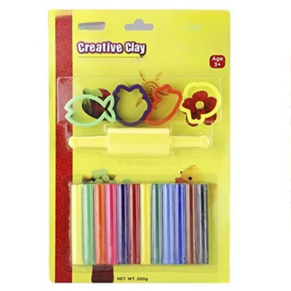 Camel Creative Clay Soft, Child Safe & Non-Toxic 12 Shades