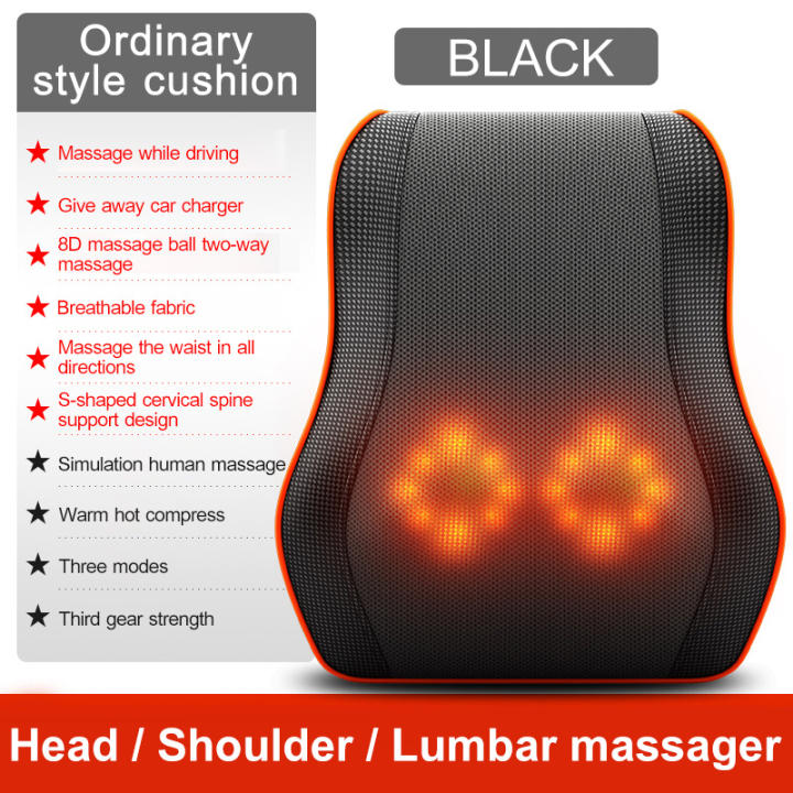 Shiatsu Neck Back Massager Pillow