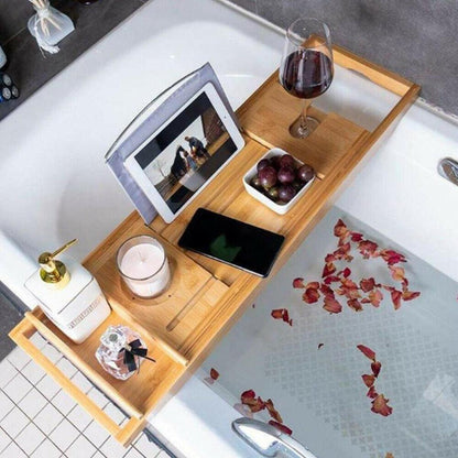 Extendable Bathtub Tray