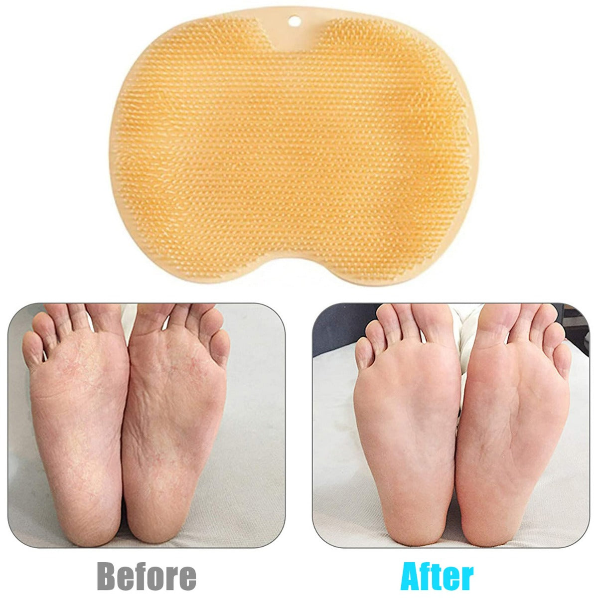 Shower Foot Back Scrubber
