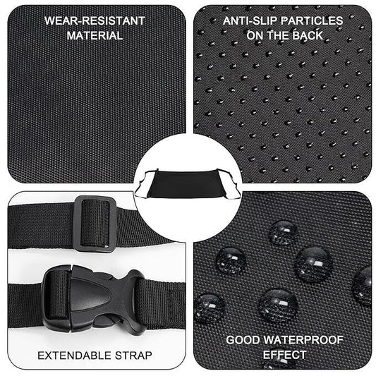 Airplane Footrest Seat Extende With Anti-Slip Design Travel Hammock For Chidrens
