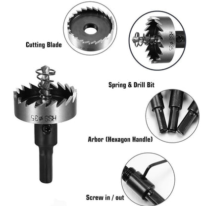 5pcs 16-30mm Saw Cutter Drill Bit Set