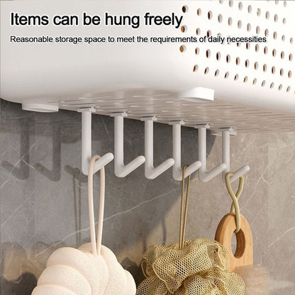 1pcs Toilet Wall Storage Rack