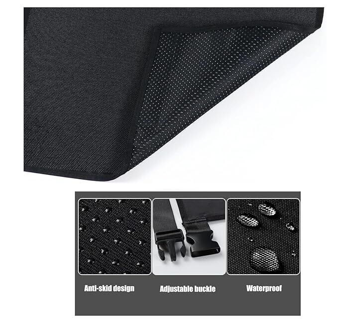 Airplane Footrest Seat Extende With Anti-Slip Design Travel Hammock For Chidrens