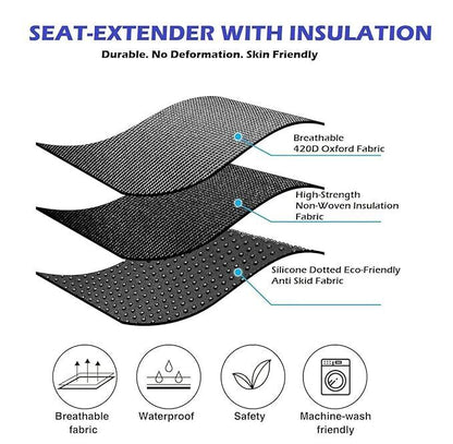 Airplane Footrest Seat Extende With Anti-Slip Design Travel Hammock For Chidrens