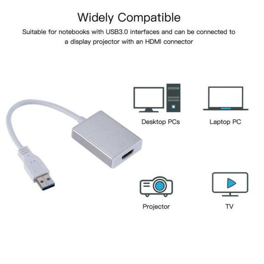 USB 3.0 to HDTV Video Converter Adapter