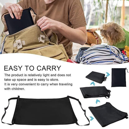 Airplane Footrest Seat Extende With Anti-Slip Design Travel Hammock For Chidrens