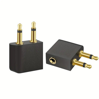3.5mm Headphone Splitter 1 Male to 2 Female Audio Jacks