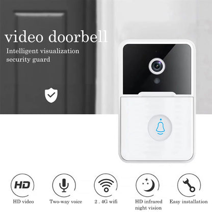 Smart Wireless WiFi Security Doorbell Ring Bell Chime