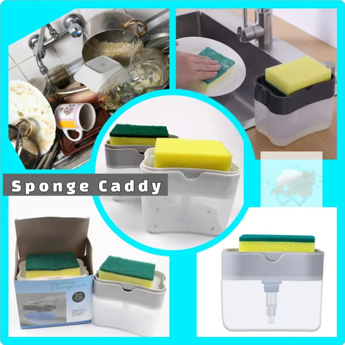 2 in1 Soap Pump Dispenser