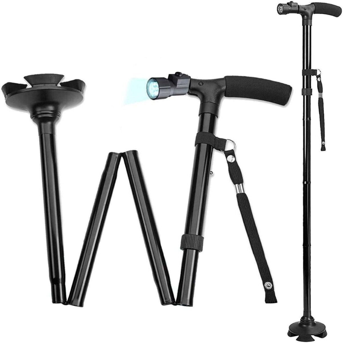 Walking Sticks with LED Lights