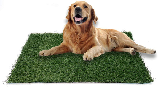 only one grass mat