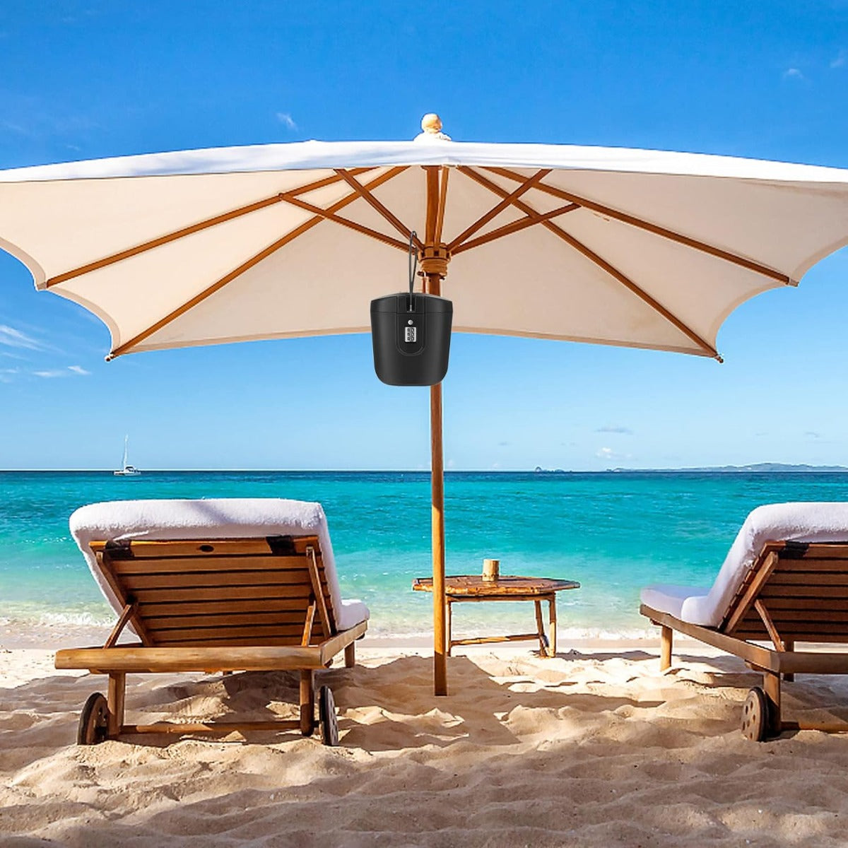 Portable Beach Password Bucket