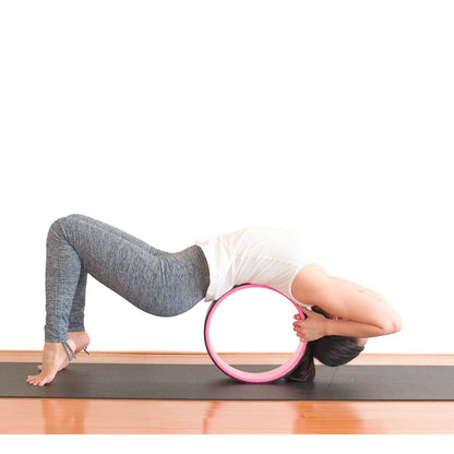 1pc Double Colors Yoga Wheel For Back Bending