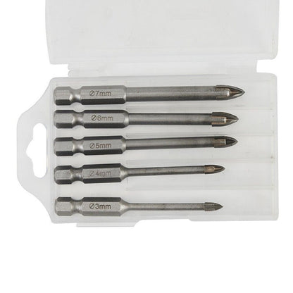 5pcs Efficient Universal Drill Bits