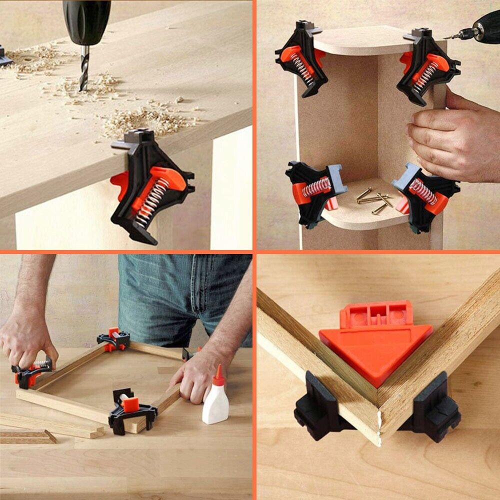 4PCS/Set 90 Degree Angle Clamps