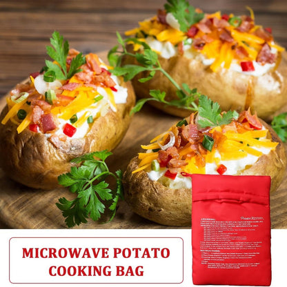 2pcs Microwave Potato Bags