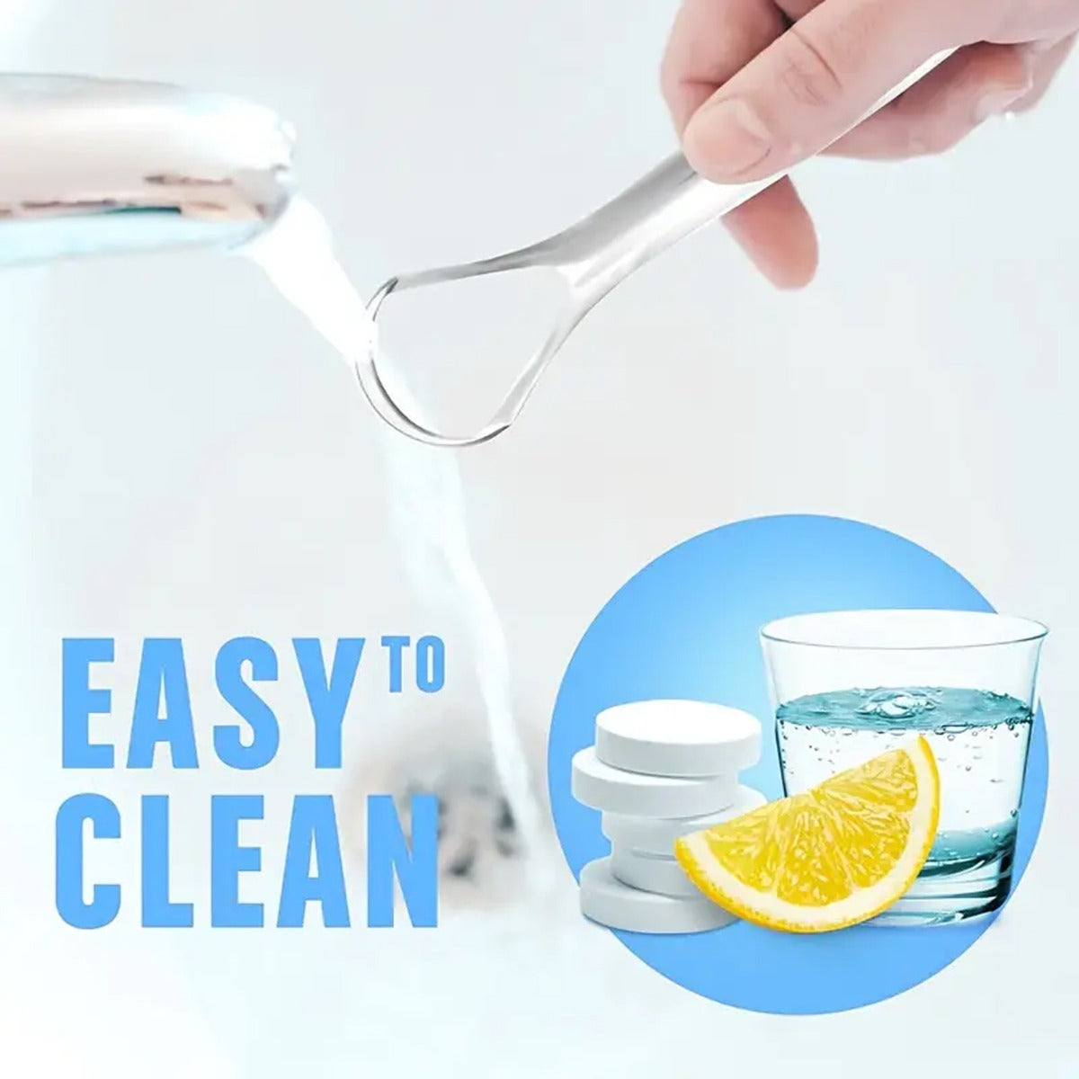 Stainless Steel Tongue Scraper Cleaner