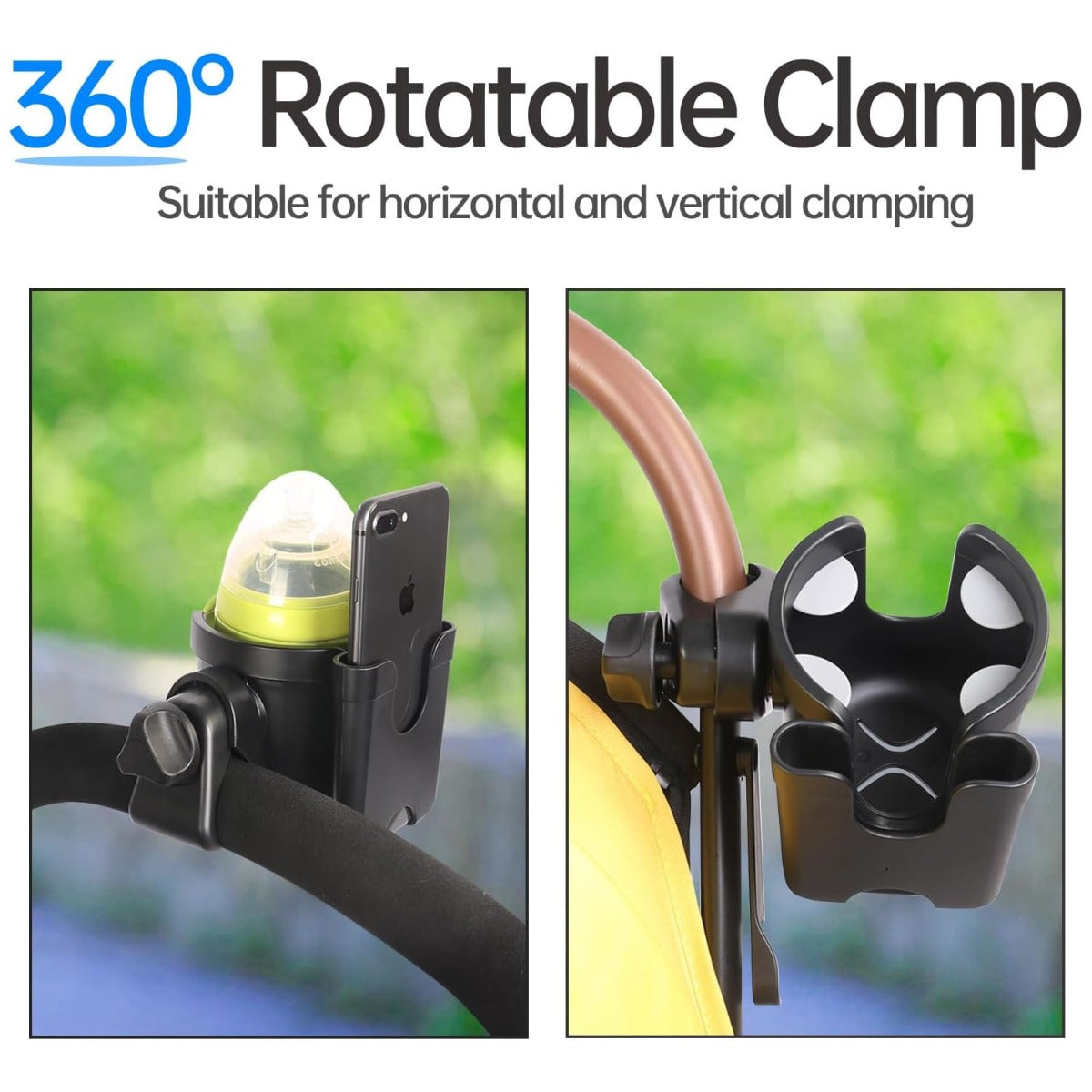 1pc Golf Stroller Cup Holder