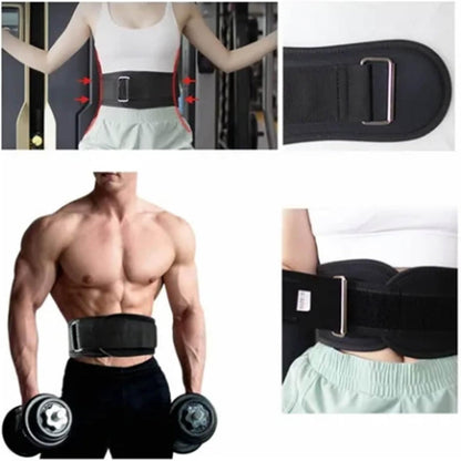 Adjustable Nylon Weight Lifting Belt for Men and Women