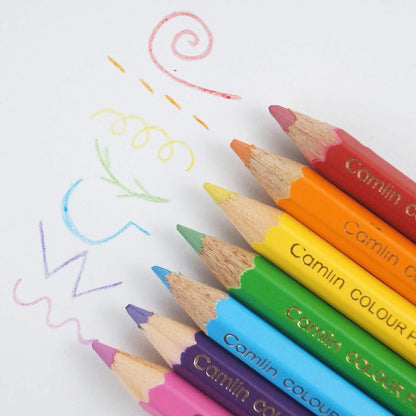 Colour Pencil Bright & Smooth Colouring 24 Shades