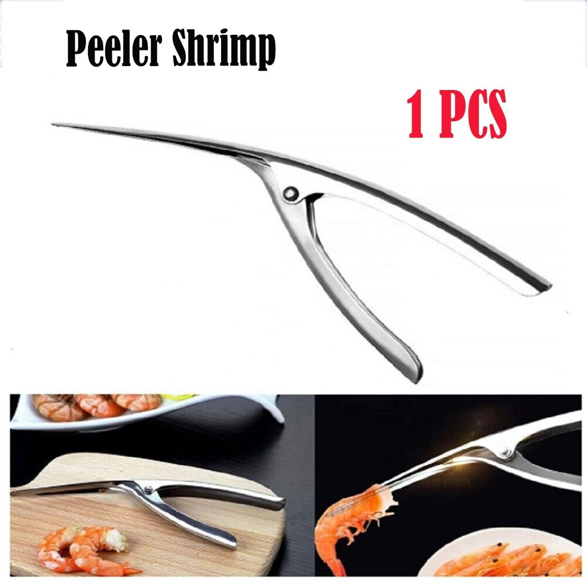 Stainless Steel Peeler Shrimp Prawn