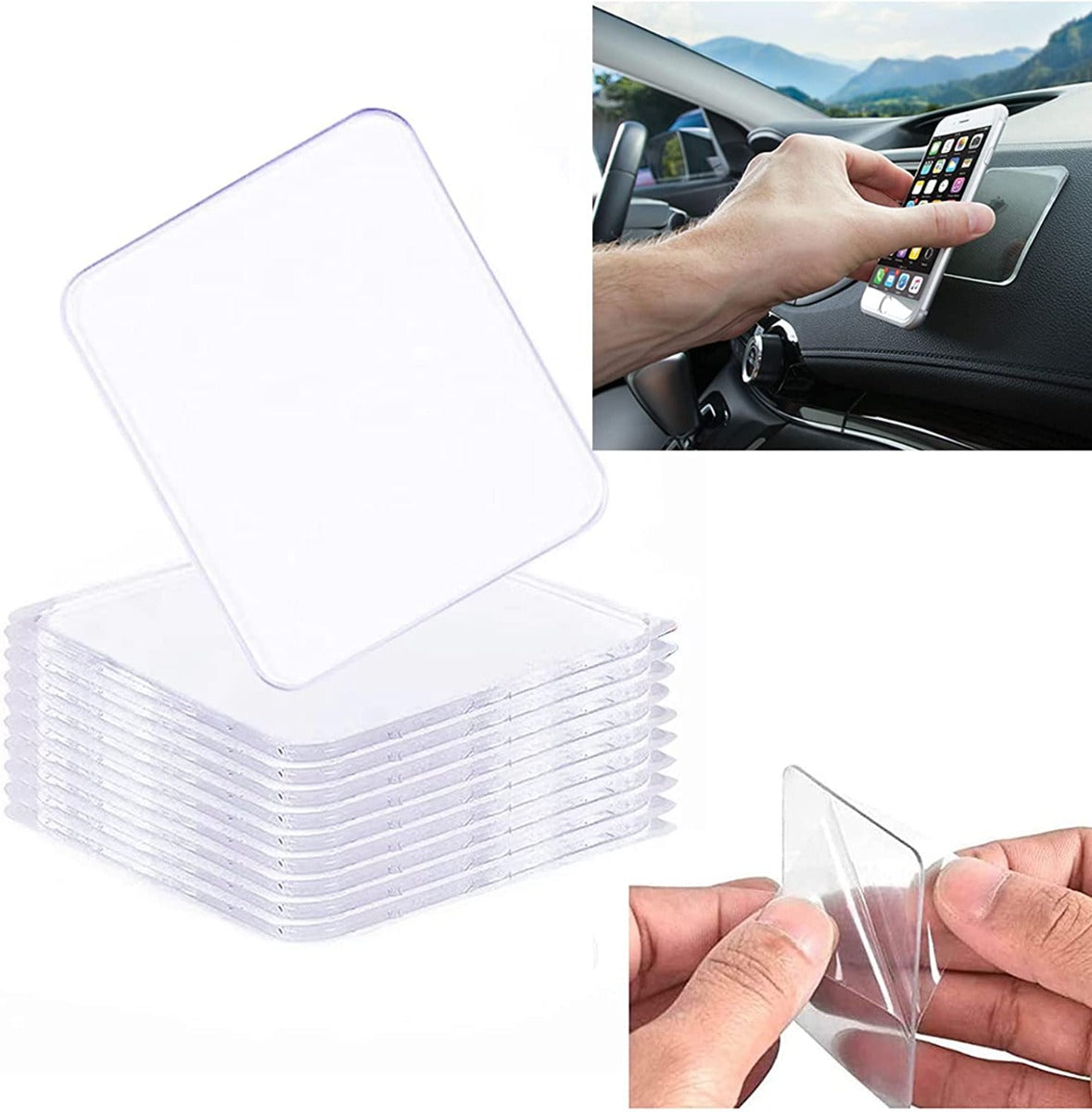 10 Pack Sticky Gel Pads