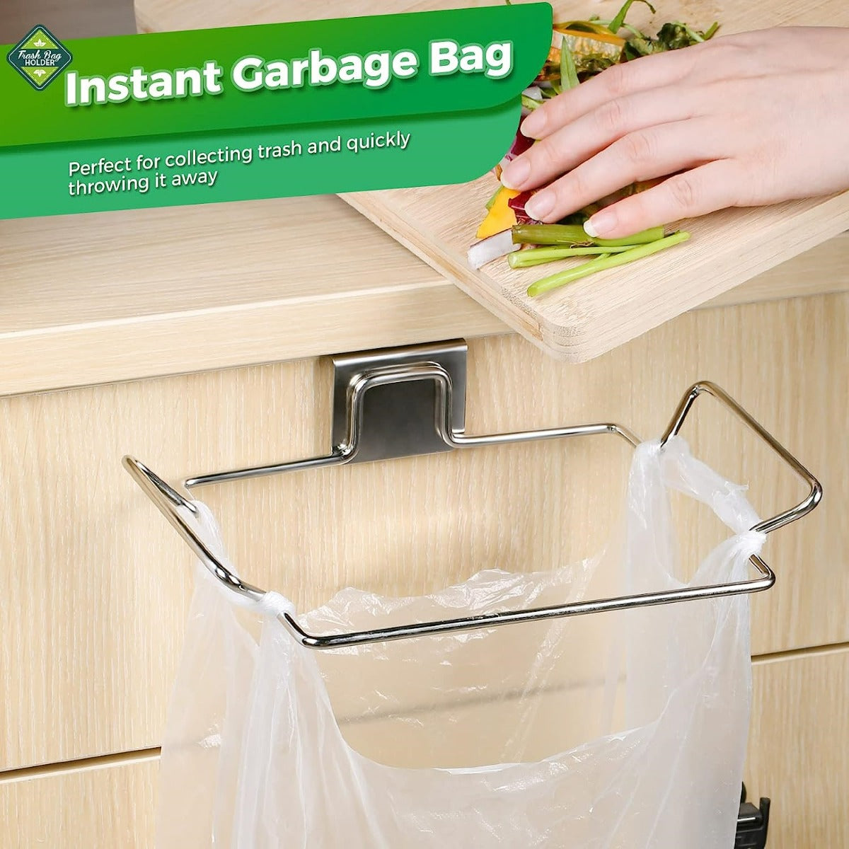 Garbage Trash Bag Holder