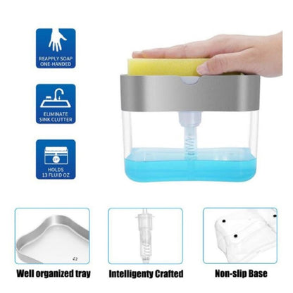 2 in1 Soap Pump Dispenser
