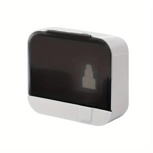 Bathroom Soap Holder Flip Lid Soap StoragePunch Soap Dish With Drain