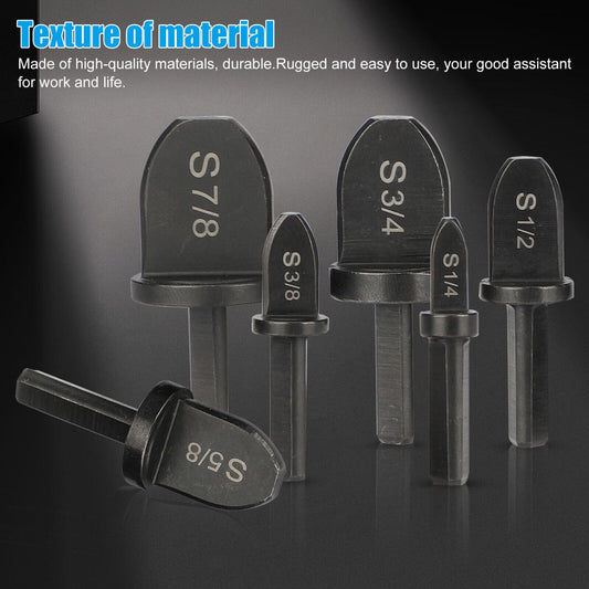6pcs Swaging Tool Drill Bit Set