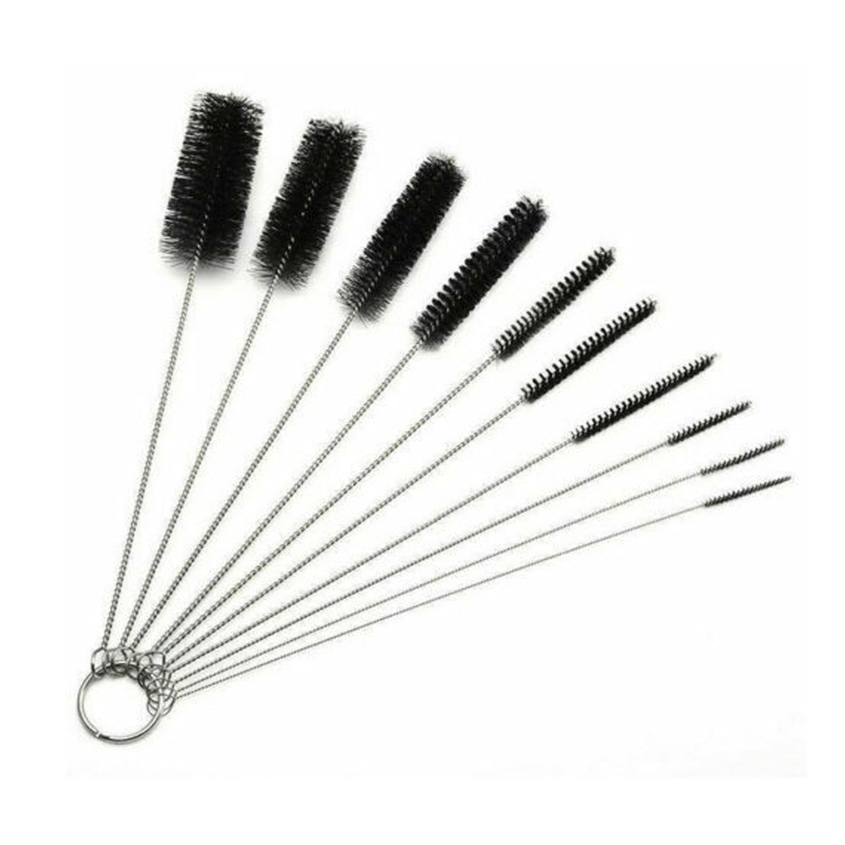 Nylon Straw Brush Cleaner Bottle Tube