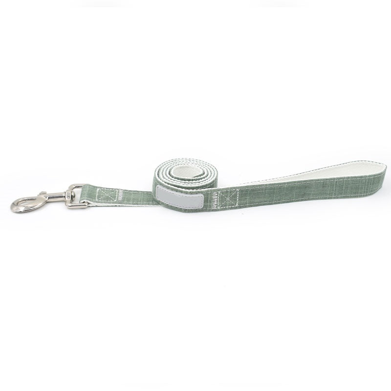 KL-039 PET PULL ROPE BAMBOO FIBER -Green -Large