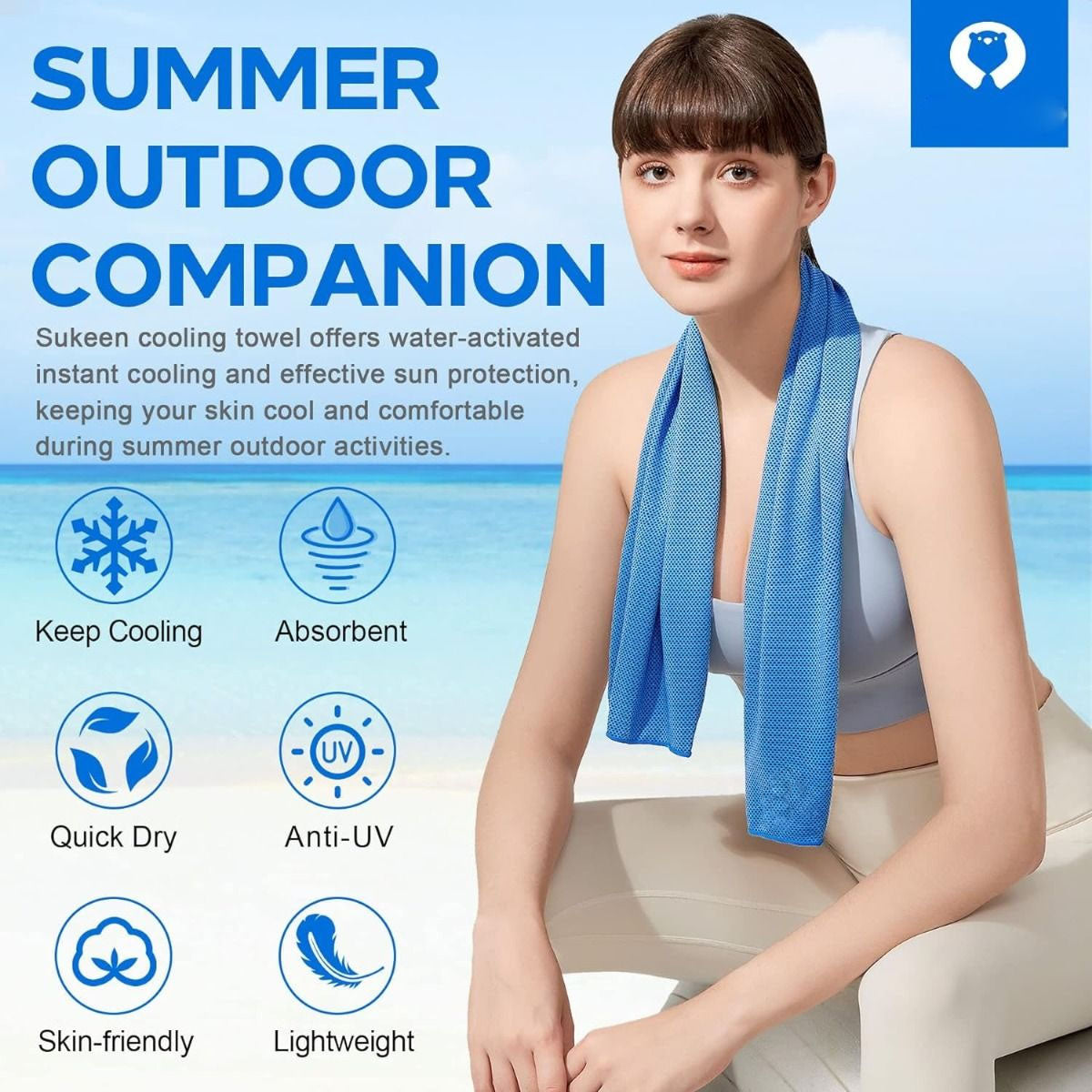 Cooling Sweat Wiping Towel