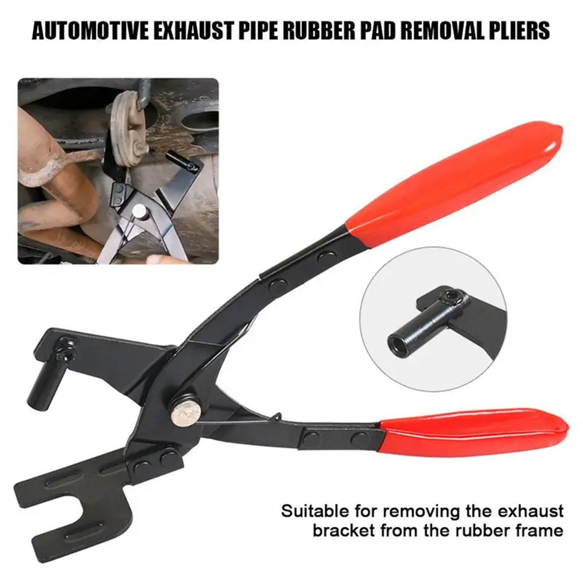 Easily Separate Exhaust Hangers & Rubber Brackets with All-Compatible Pliers!