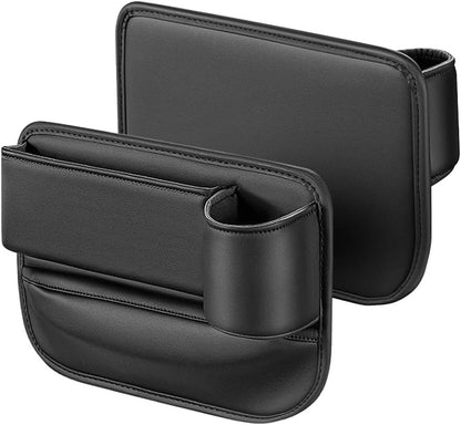 2pcs Leather Car Seat Gap Filler