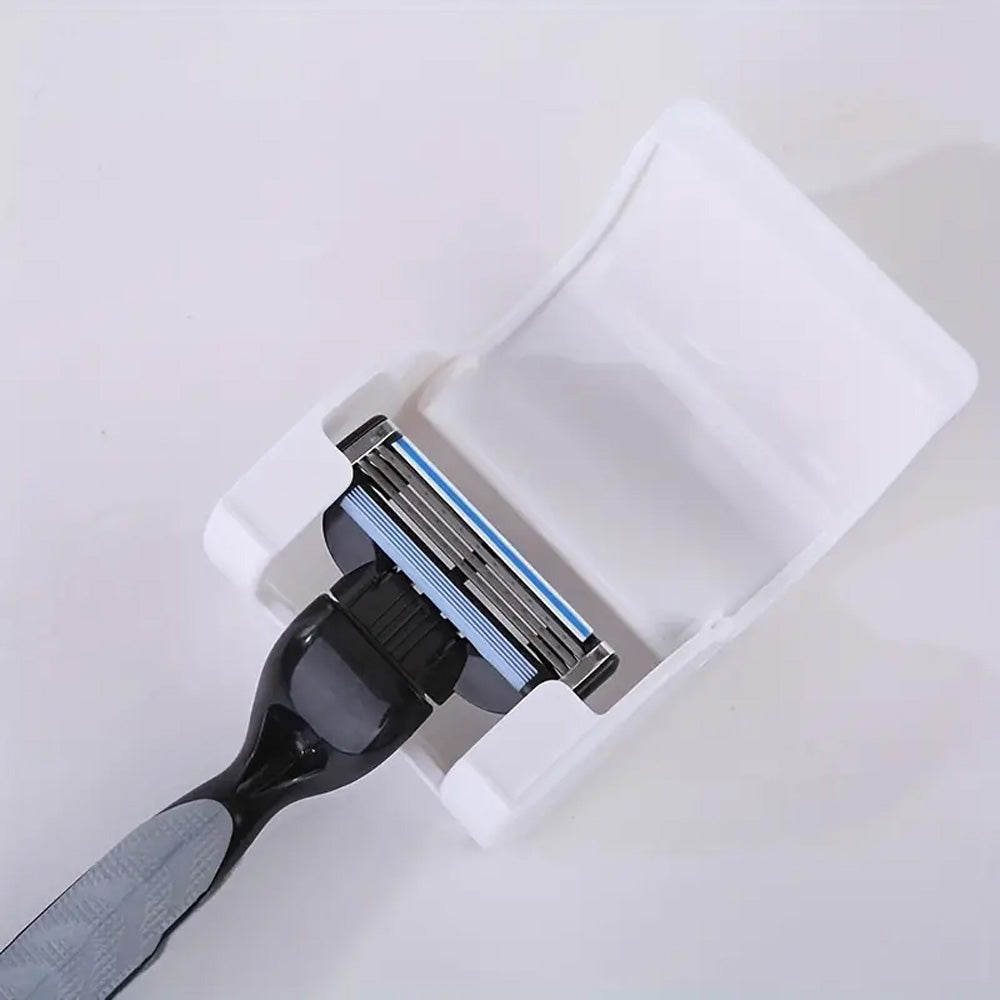 Razor Hanger and Electric Toothbrush Holder