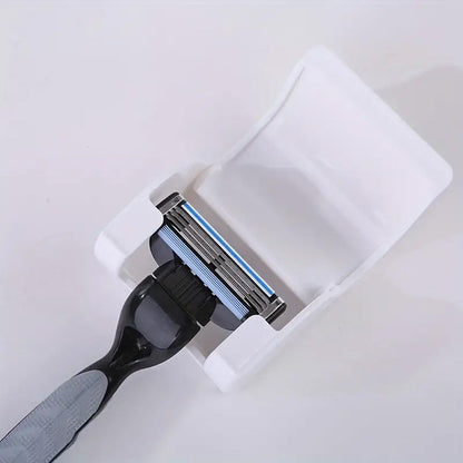 Razor Hanger and Electric Toothbrush Holder