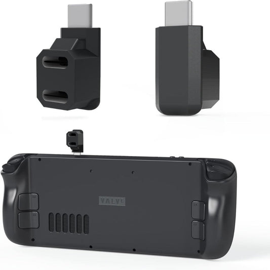 Steam Deck Adapter Type C 1 To 2 Adapter Charging Transfer Data 2 In 1