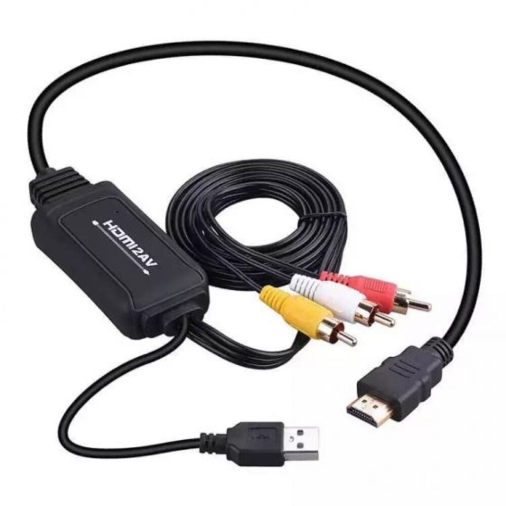 HDTV to AV Composite Video Cable Converter