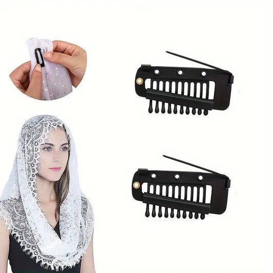 Chunni Dupatta Clips With Safety Pin