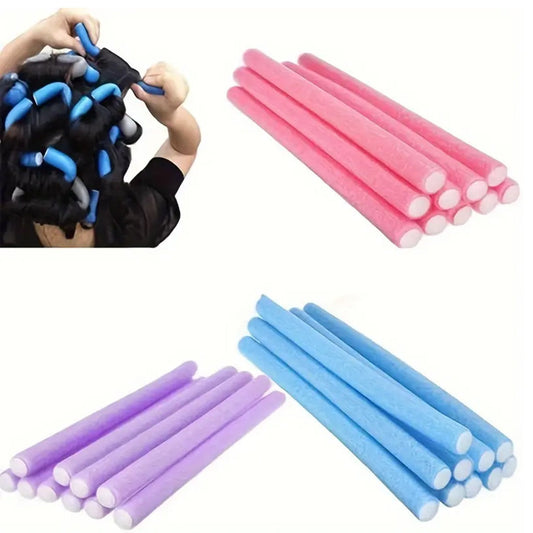 Flexible Curling Rods Hair Curlers Twist Foam