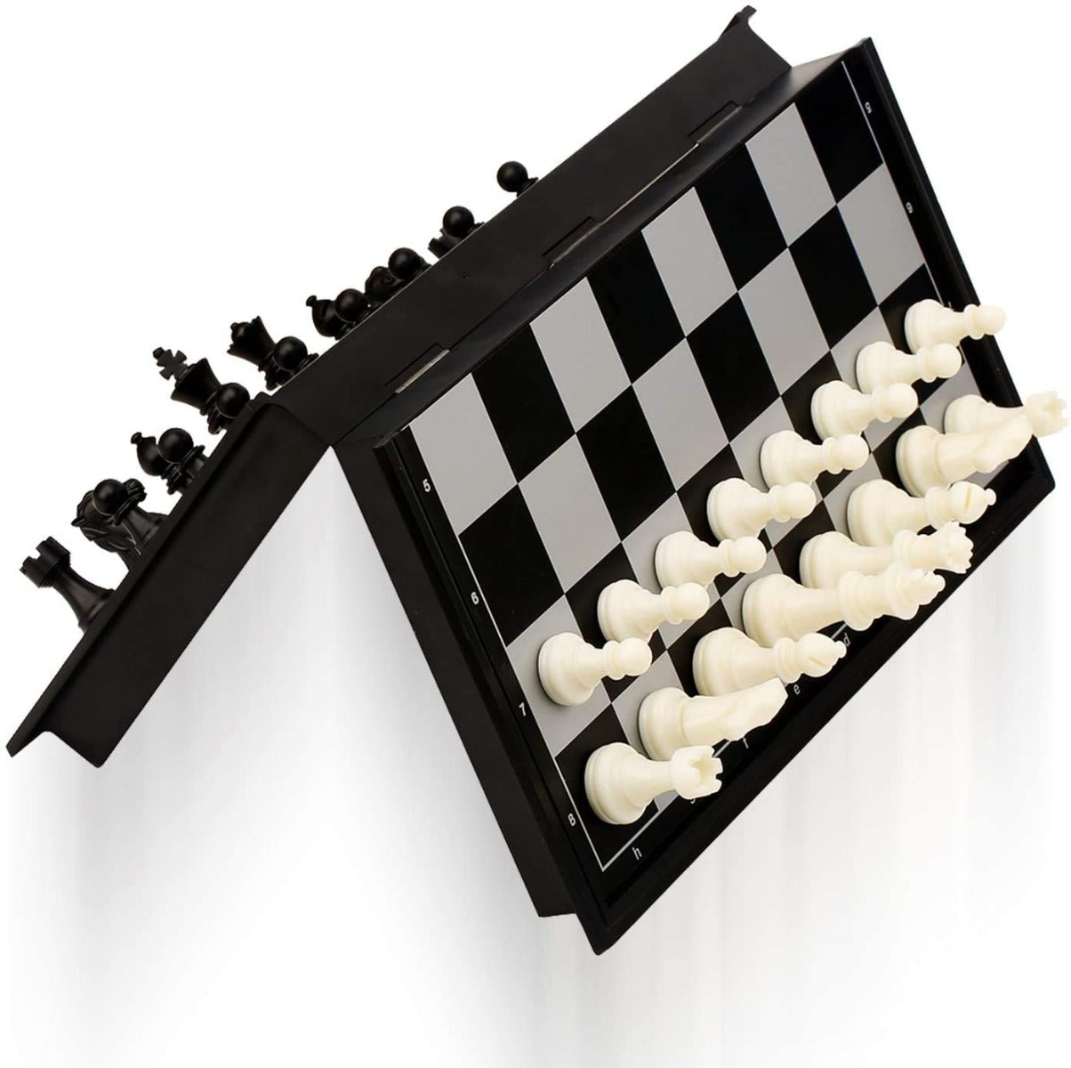Black White Magnetic Chess Set