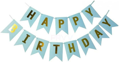 Wall Decoration Birthday Kit - Blue