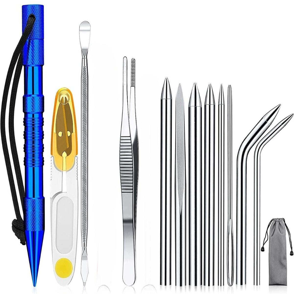 12 Pieces Paracord Tools FID Needle Set