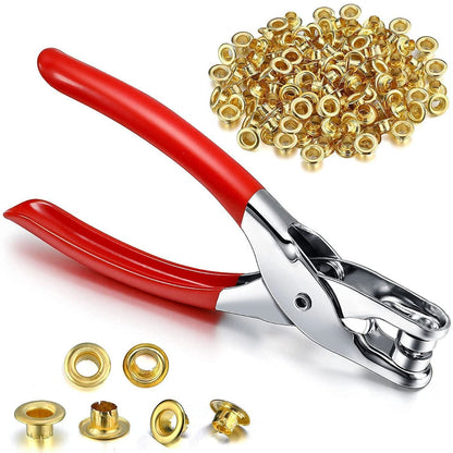 Grommet Eyelet Pliers Tool Kit