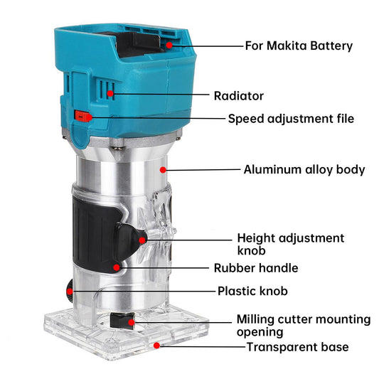 Brushless Cordless Electric Trimmer