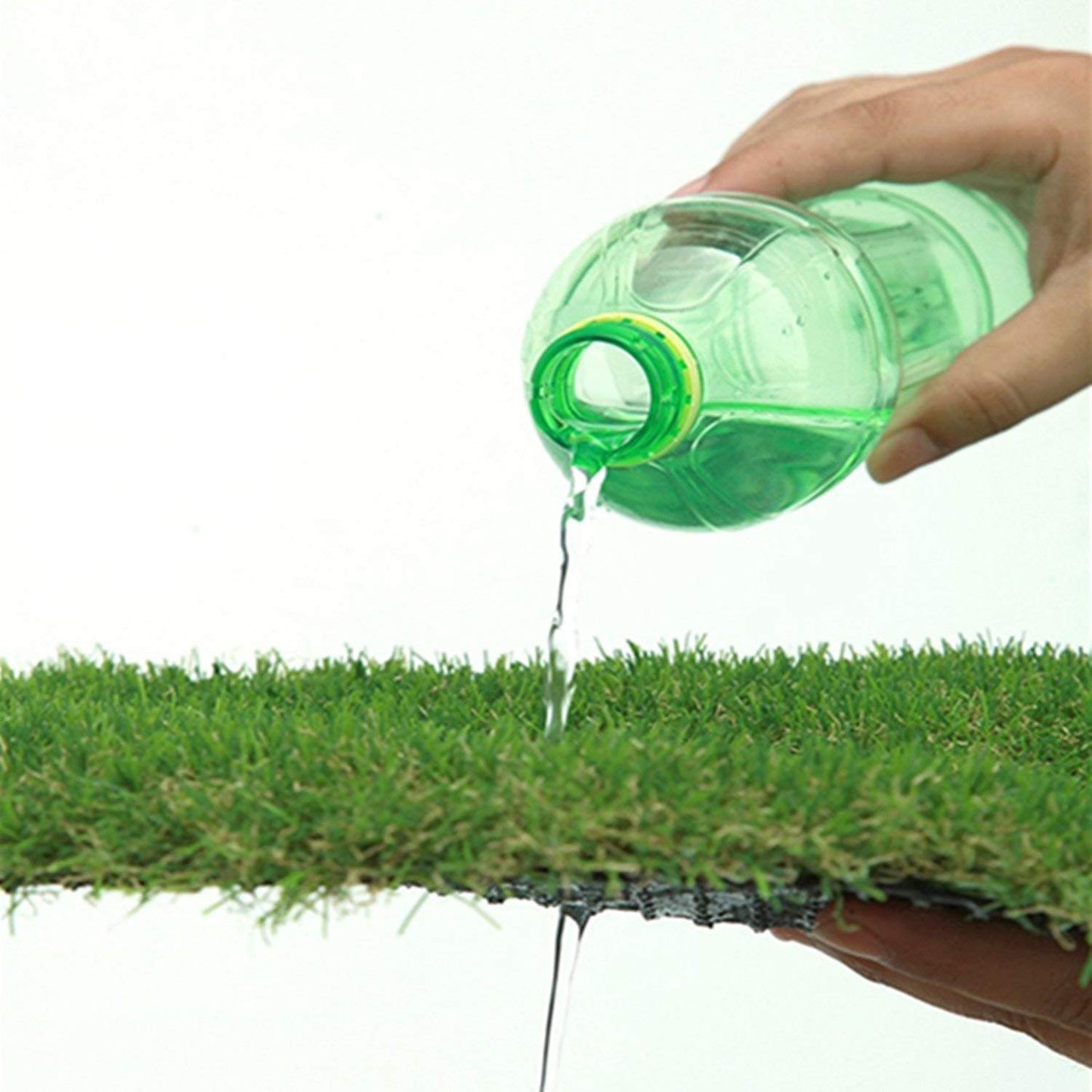 only one grass mat